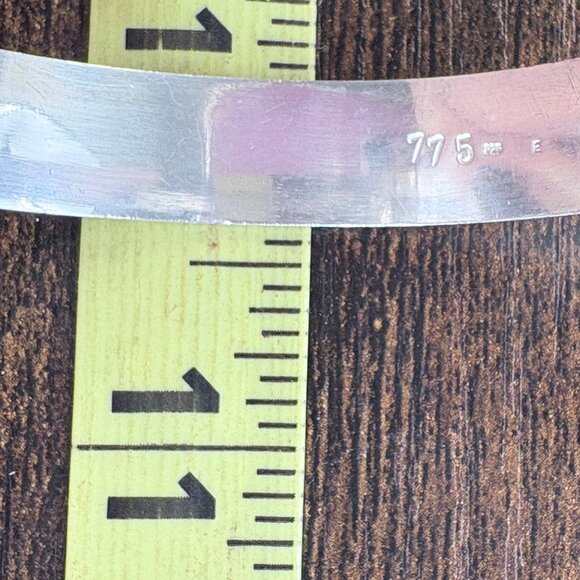 VTG Sterling Silver Hawaiian Bangle Bracelet Kūʻuipo "My Sweetheart" Size L - Picture 11 of 11